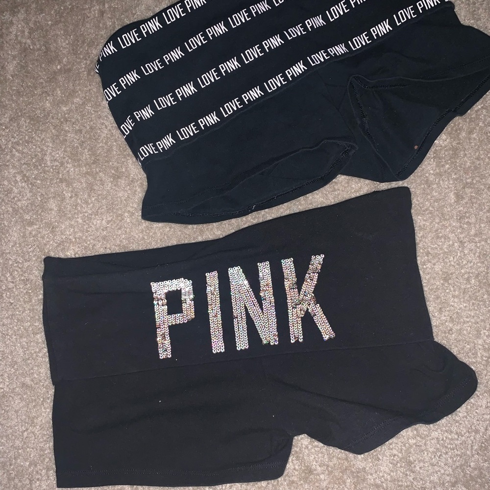 Pink Yoga Shorts -